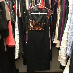 Empire waist line dress - elite Tahari